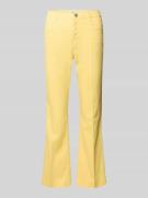 Brax Bootcut Jeans im 5-Pocket-Design Modell 'Mary' in GELB, Größe 34