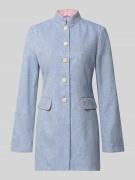 WHITE LABEL Slim Fit Blazer mit Pattentaschen in Hellblau, Größe 34