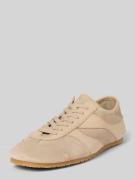 Copenhagen Sneaker aus echtem Leder in Sand, Größe 36