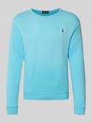 Polo Ralph Lauren Regular Fit Sweatshirt aus Baumwoll-Mix in Aqua, Grö...