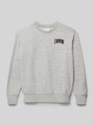 CHAMPION Regular Fit Poloshirt mit V-Ausschnitt in Mittelgrau Melange,...