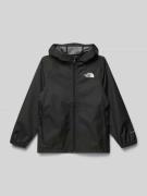 The North Face Regenjacke mit Logo und Reißverschlusstaschen in Black,...