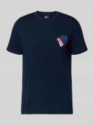 Tommy Jeans Regular Fit T-Shirt aus reiner Baumwolle in Marine, Größe ...