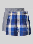 Schiesser Boxershorts mit elastischem Bund im 2er-Pack in Marine, Größ...