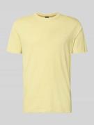 BOSS Orange Regular Fit T-Shirt aus strukturierter Baumwolle Modell 'T...