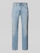 Levi's® Tapered Fit Jeans aus Baumwoll-Mix Modell '502™ TAPER' in Hell...