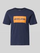 Jack & Jones Regular Fit T-Shirt aus reiner Baumwolle Modell 'COLE' in...