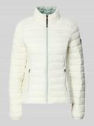 Superdry Steppjacke mit Logo-Stitching Modell 'FUJI' in Offwhite, Größ...