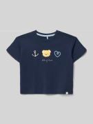 Only Regular Fit T-Shirt aus reiner Bio-Baumwolle Modell 'MARINA LIFE'...