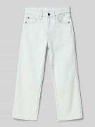 Garcia Straight Fit Jeans mit Logo-Patch Modell 'Ilyano' in Hellblau, ...