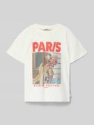 Garcia T-Shirt aus reiner Baumwolle in Weiss, Größe 140