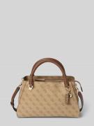 Guess Handtasche mit Logo-Muster Modell 'ECO NOELLE II' in Hellbraun, ...