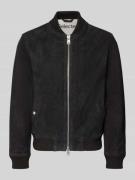 SELECTED HOMME Regular Fit Wildlederjacken aus reinem Ziergenleder Mod...