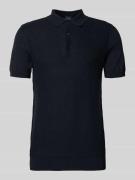Strellson Regular Fit Poloshirt aus reiner Baumwolle in Black, Größe L