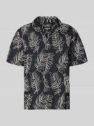 Strellson Relaxed Fit Freizeithemd aus Baumwoll-Mix in Black, Größe L