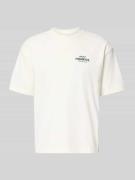 PROHIBITED Regular Fit T-Shirt aus reiner Baumwolle Modell 'IN A RUSH'...