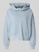 Marc O'Polo Relaxed Fit Hoodie aus reiner Baumwolle in Hellblau, Größe...