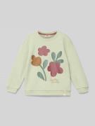 Only Regular Fit Sweatshirt aus Baumwoll-Mix Modell 'GEORGIA' in Schil...