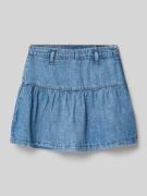 s.Oliver RED LABEL Ausgestellter Jeansrock aus reiner Baumwolle in Bla...