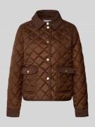 Marella Regular Fit Steppjacke Modell 'Sasti' in Mittelbraun, Größe 34