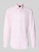 BOSS Slim Fit Businesshemd mit extra langem Arm Modell 'HANK' in Rose,...