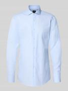 BOSS Slim Fit Freizeithemd aus reiner Baumwolle in Bleu, Größe 39L