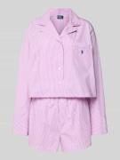 Polo Ralph Lauren Comfort Fit Pyjama aus reiner Baumwolle Modell 'SHIR...