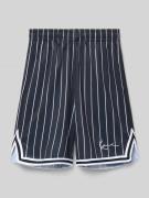 KARL KANI Bermudas mit Logo-Stitching und Eingrifftaschen in Black, Gr...