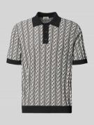 Drykorn Regular Fit Poloshirt mit Polokragen Modell 'Tamian' in Black,...