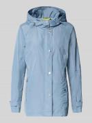 Fuchs Schmitt Regular Fit Jacke mit Logo-Print in Bleu, Größe 36