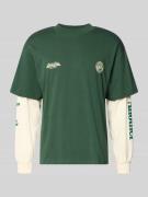 ANOTHER COTTON LAB Relaxed Fit Longsleeve im Double-Layer-Look Modell ...