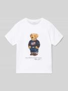 Polo Ralph Lauren Teens Regular Fit T-Shirt aus reiner Baumwolle in We...