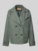 Soyaconcept Trenchcoat mit Leistentaschen Modell 'AMANDA' in Schilf, G...