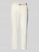 Christian Berg Woman Casual Fit Chino mit Baumwoll-Anteil in Offwhite,...