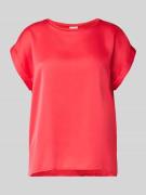 Vila T-Shirt mit Rundhalsausschnitt Modell 'ELLETTE' in Rot, Größe 34