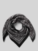 Guess Schal aus reiner Viskose Modell 'Kefiah' in Black, Größe 1