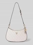 Guess Shoulder Bag mit Logo-Detail Modell 'Noelle' in Weiss, Größe 1