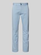 BOSS Orange Slim Fit Chino aus Baumwoll-Mix in Hellblau, Größe 30/32