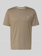Marc O'Polo Regular Fit T-Shirt aus reiner Baumwolle in Hellbraun, Grö...