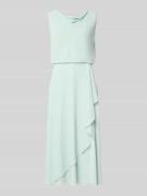 Christian Berg Cocktail Knielanges Cocktailkleid mit Wasserfall-Aussch...