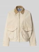 Blonde No. 8 Jacke mit Zweiwege-Reißverschluss in Kitt, Größe 36