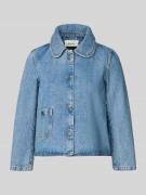 Bash Regular Fit Jeansjacke in Denim-Optik in Hellblau, Größe L