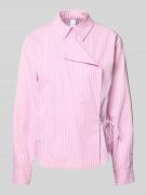 YAS Regular Fit Hemdbluse mit Viskose-Anteil Modell 'WITO' in Rosa, Gr...