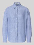 ECOALF Relaxed Fit Leinenbluse mit Streifenmuster Modell 'DARIA' in He...