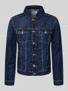 MCNEAL Jeansjacke mit Brusttaschen in Dunkelblau, Größe S