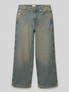 Jack & Jones Baggy Fit Jeans im 5-Pocket-Design Modell 'ALEX' in Blau,...