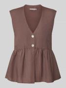 Christian Berg Woman Selection Top aus Leinen-Mix mit Viskose-Anteil i...