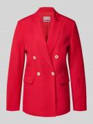 Christian Berg Woman Selection Regular Fit Blazer aus Leinen-Mix mit V...