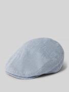 Müller Headwear Schiebermütze aus Leinen-Mix Modell 'Gatsby' in Blau, ...