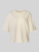 Soyaconcept T-Shirt mit Rundhalsausschnitt in Beige, Größe L